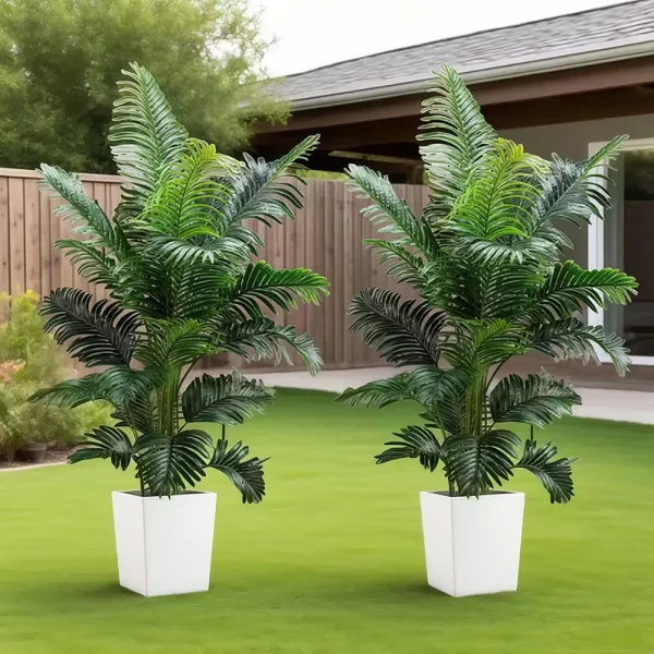 35-inch artificial palm tree plants; 2 pieces