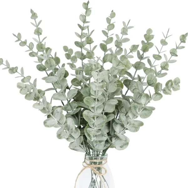 10-50PCS Artificial Eucalyptus Wall Hanging Decor