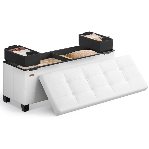 Storage Ottoman Bench w/ Legs,