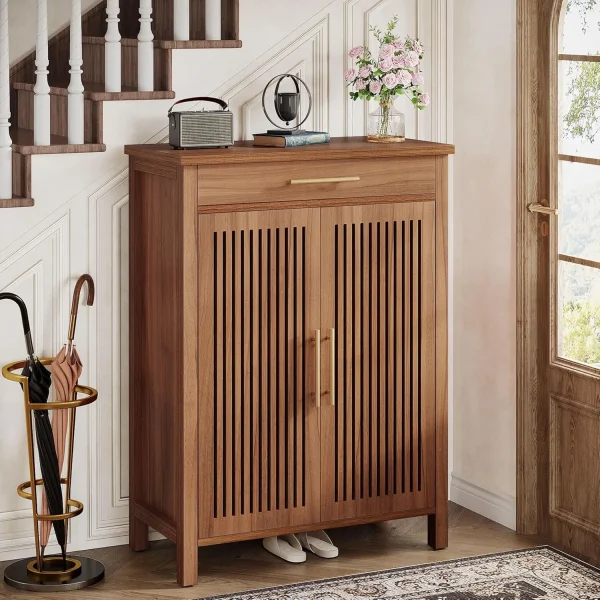 5-Tier Wooden Shoe Cabinet